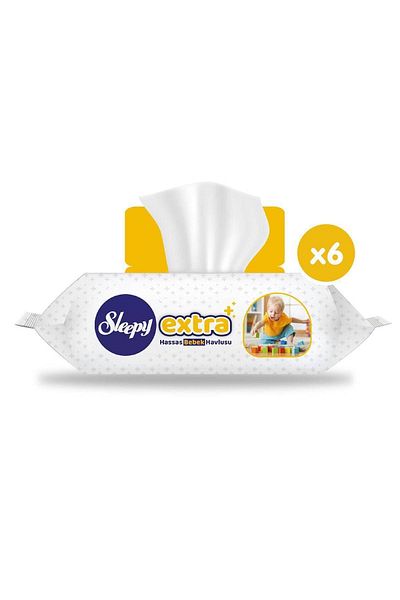 Sleepy Extra Sensitive Wet Towel 6x70