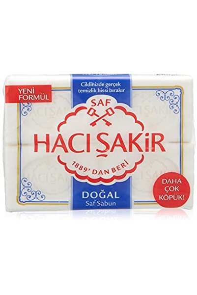 Hacı Şakir العلامة التجارية: صابون وايت مولد، 4 قطع × 150 جرام الفئة: صابون حمام