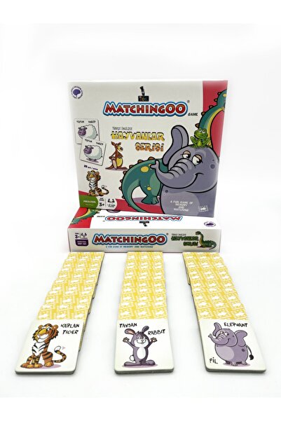 Genel Markalar Matchıngoo / Eşleştirme Ve Hafıza Oyunu / Hayvanlar Serisi / 2...