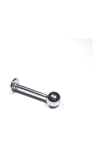 Akın Aksesuar Gümüş Renk Çelik Top Uçlu Piercing