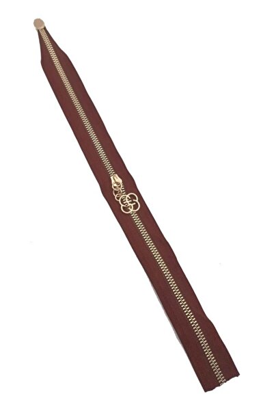 angel çanta aksesuar سدادة واحدة بسحاب 45 سم لون بوردا معدني ذهبي فاتح