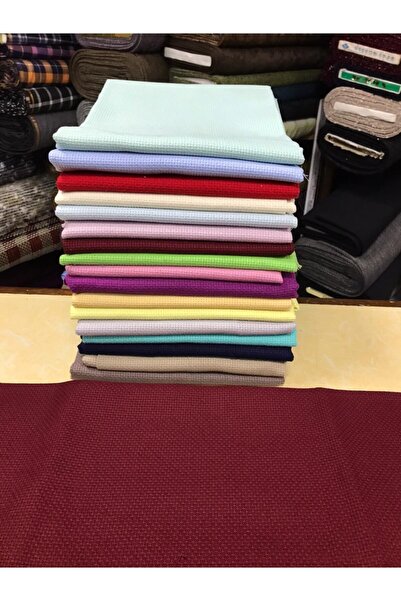 Güney Seccadelik Etamin 75x125 Bordoseccadelik Etamin Nakış Kumaş Etamin Pano Yapılabılır