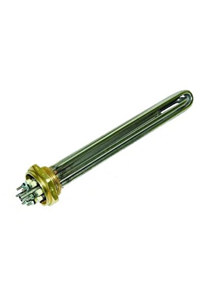 BALÇIK 1/2"1.5 Parmak Krom Kafalı Isıtıcı Rezistans Termostatsız-45cm-12kw