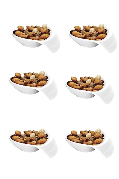 İkram Dünyası Minimalist Sauce Bowl-jam Bowl 6 Pieces