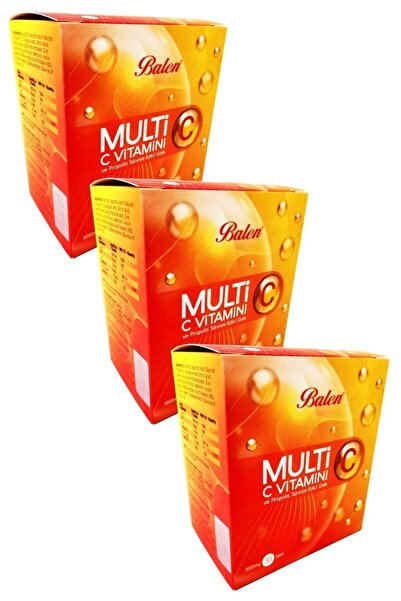 Balen Multi C C Vitamini Ve Propolis Şase 3000mg*30*3 Adet