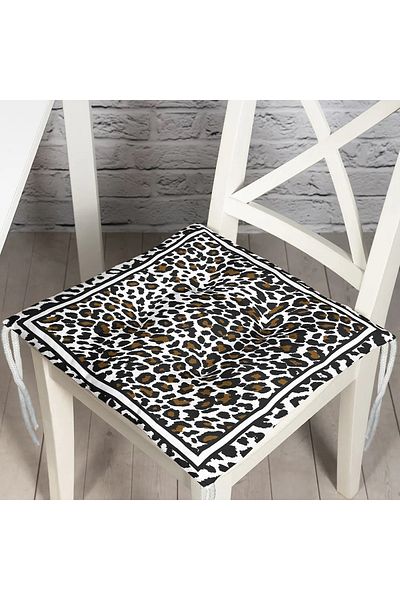 Realhomes Custom Design Digital Printed Modern Pouf Chair Cushion