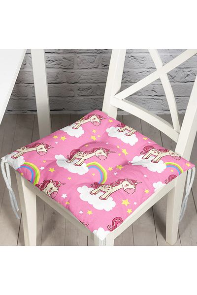 Realhomes Digital Printed Fluffy Chair Cushion