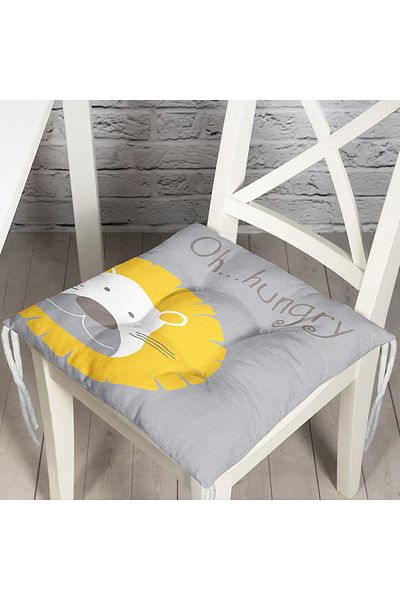 Realhomes Pernă de scaun cu puf imprimată digital cu design personalizat