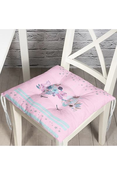 Realhomes Pernă de scaun cu puf imprimată digital cu design personalizat