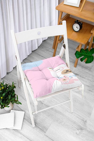 Realhomes Pernă de scaun cu puf imprimată digital cu design personalizat
