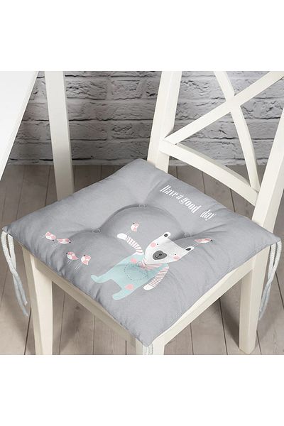 Realhomes Pernă de scaun cu puf imprimată digital cu design personalizat