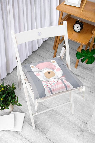 Realhomes Pernă de scaun cu puf imprimată digital cu design personalizat