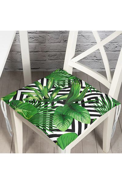 Realhomes Real Homes Digital Printed Fluffy Chair Cushion