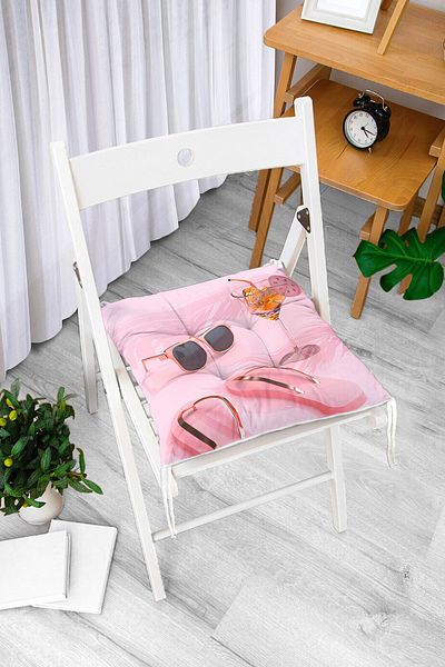 Realhomes Custom Design Digital Printed Pouf Chair Cushion