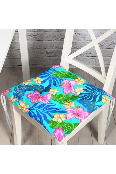 Realhomes Custom Design Digital Printed Pouf Chair Cushion