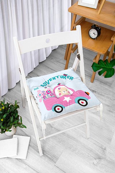 Realhomes Real Homes Digital Printed Fluffy Chair Cushion