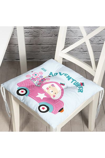 Realhomes Real Homes Digital Printed Fluffy Chair Cushion