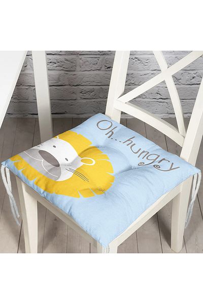 Realhomes Pernă de scaun cu puf imprimată digital cu design personalizat