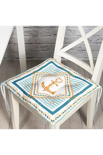 Realhomes Custom Design Digital Printed Pouf Chair Cushion