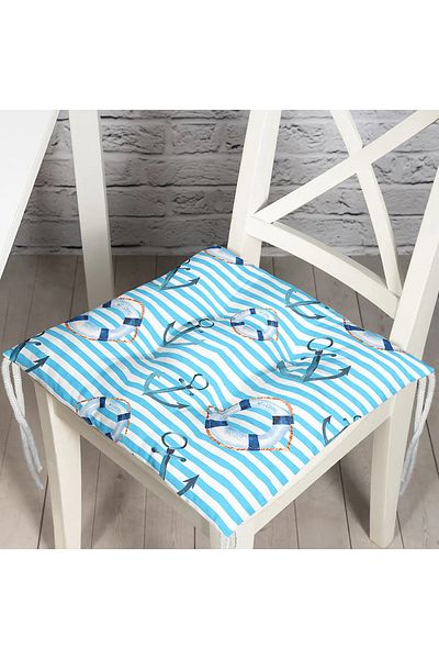 Realhomes Custom Design Digital Printed Pouf Chair Cushion