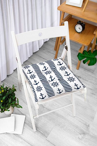 Realhomes Custom Design Digital Printed Pouf Chair Cushion