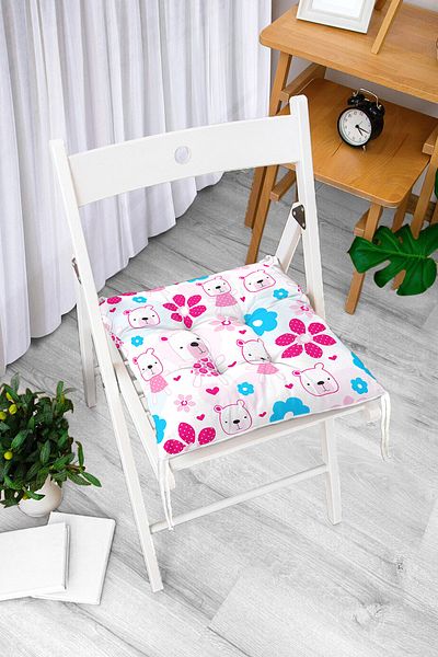 Realhomes Digital Printed Fluffy Chair Cushion