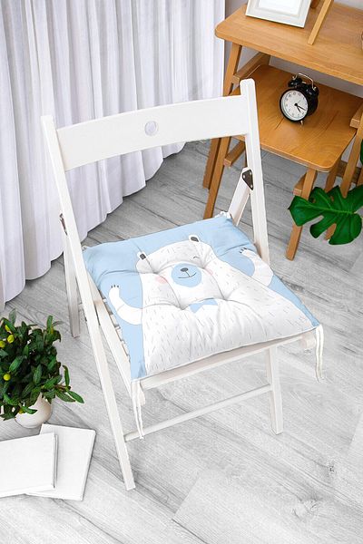 Realhomes Pernă de scaun cu puf imprimată digital cu design personalizat
