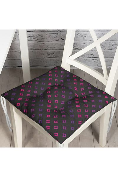 Realhomes Custom Design Digital Printed Pouf Chair Cushion