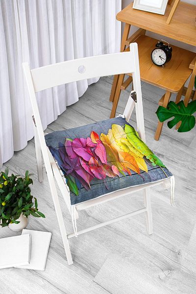 Realhomes Real Homes Digital Printed Fluffy Chair Cushion