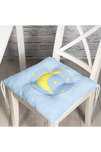Realhomes Pernă de scaun cu puf imprimată digital cu design personalizat