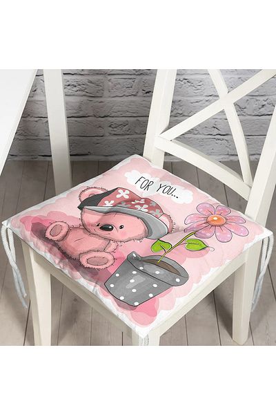 Realhomes Digital Printed Fluffy Chair Cushion
