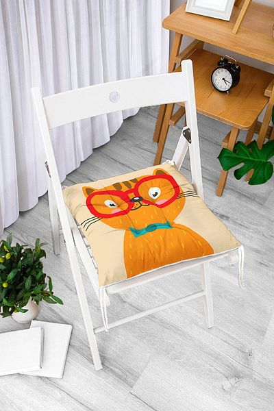 Realhomes Pernă de scaun modernă cu imprimare digitală cu design personalizat