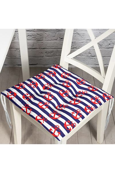 Realhomes Custom Design Digital Printed Pouf Chair Cushion