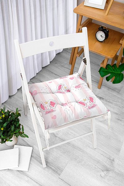 Realhomes Pernă de scaun cu puf imprimată digital cu design personalizat