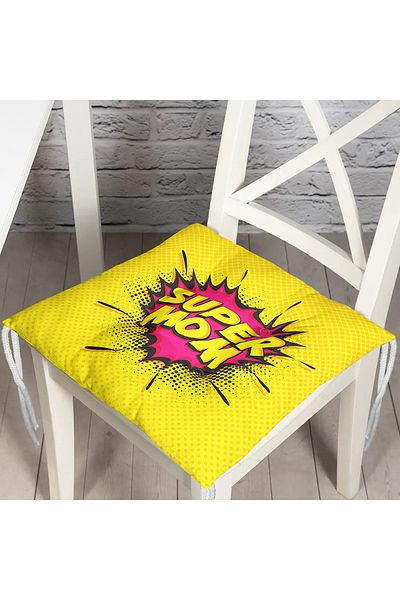 Realhomes Custom Design Digital Printed Pouf Chair Cushion
