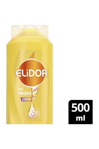 Elidor Superblend Hair Care Shampoo Silky Softness Argan Oil Silk Protein Vitamin C 500 Ml