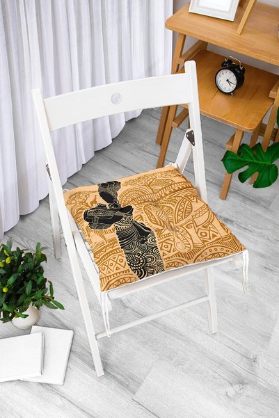 Realhomes Dekorativni Pofidic jastuk za stolicu sa etničkim uzorkom i motivom...