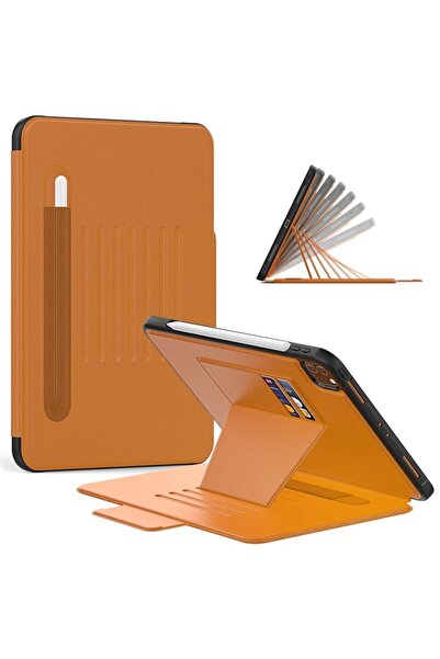 UnDePlus İpad Mini 7 (A17 Pro) Mini 6 Uyumlu Kılıfılıf Multifunction Leather ...