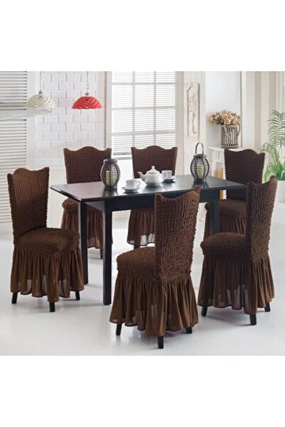 TAALIYE Bürümcük Etekli Sandalye Kılıfı