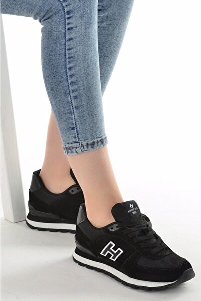 Hammer Jack Μαύρα - Αθλητικά παπούτσια Hammerjack Peru 19250 από γνήσιο δέρμα