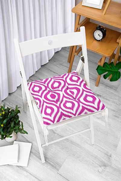 Realhomes Specijalni dizajn ljubičastog ikat uzorka, digitalno štampani mekan...