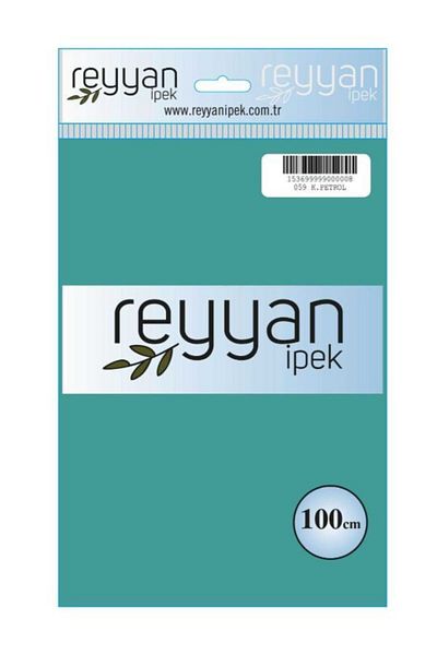 REYYAN Scriere plată 100x100 Cm 059 Petrol închis