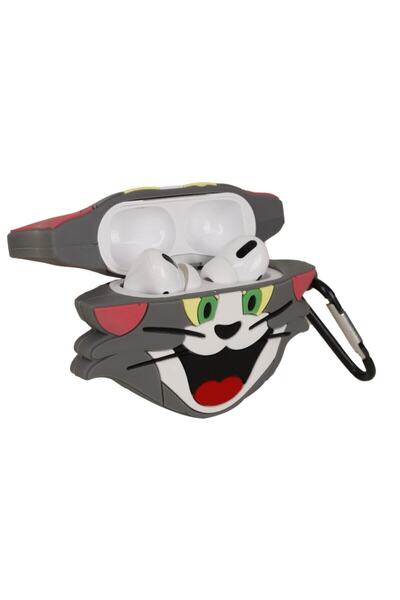 kılıfbenim Airpods Pro 2. Nesil Uyumlu Tom Tasarımlı Karakter Silikon Koruma ...
