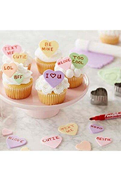 Genel Markalar Siyah Renk Gıda Kalemi-yenilebilir Yazı Yazma Kalemi