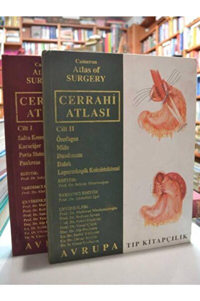 Avrupa Tıp Kitabevi Cameron Cerrahi Atlası-1,2
