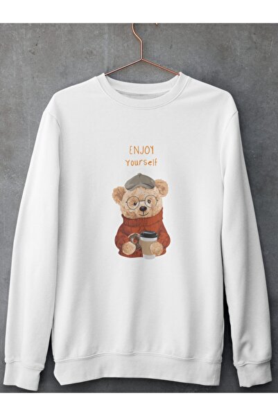 SUNFREE Φούτερ Unisex με στάμπα Teddy Bear