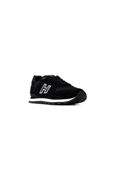 Hammer Jack Peru 102-19250 Pantofi unisex din piele nubuc neagră