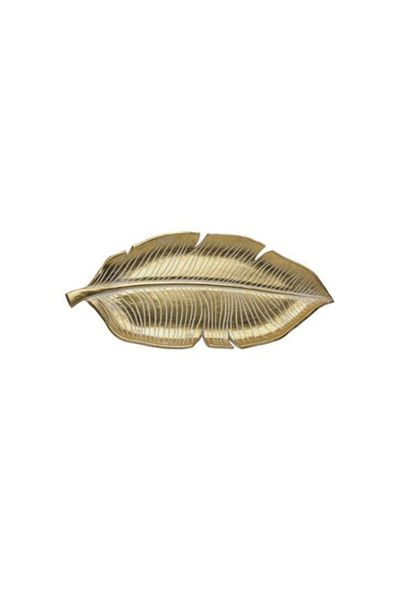 Paşabahçe 36x16cm Resin Decorative Leaf Plate