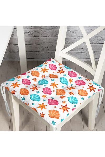 Realhomes Custom Design Digital Printed Pouf Chair Cushion