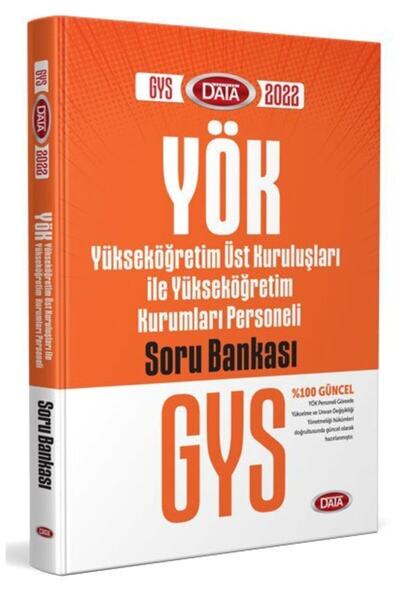 Data Yayınları Yök Üst Kuruluşları Ile Yök Personeli Gys Soru Bankası 2022